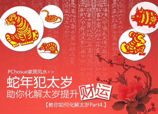 蛇年犯太歲 助你化解太歲提升財運